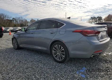 2017 Genesis G80 Base z USA, uszkodzony, nr VIN KMHGN4JE8HU178059